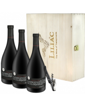 Liliac Pinot Noir Verticala Curtie Lemn | Liliac Winery | Lechinta
